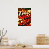 rot oder weiß poster (Küche)