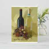 rot oder weiß save the date (Stehend Vorderseite)