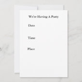 rot oder weiß save the date (Rückseite)