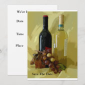 rot oder weiß save the date (Vorne/Hinten)