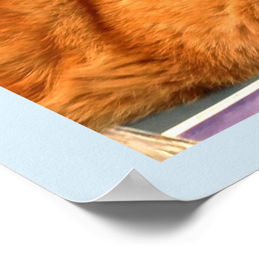 ROT... Office Manager von Desert Painter Studio Poster (Ecke)