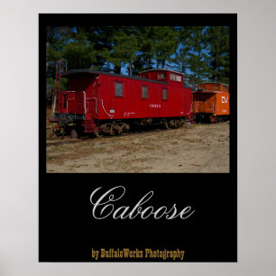 Rot & Orange Caboose Poster