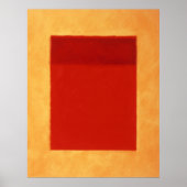 rot, orange, gelb poster (Vorne)