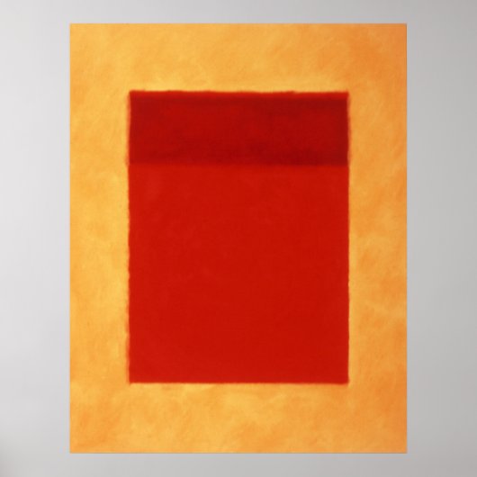 rot, orange, gelb poster (Vorne)