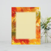 Rot, Orange, Gold, gelber Marmor (Stehend Vorderseite)