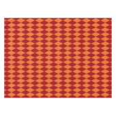Rot-Orange-Harlekin-Karuomuster Tischdecke (Vorderseite (Horizontal))