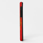 Rot-Orange-Lautsprecher Case-Mate iPhone Hülle (Hinten/Links)