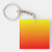 Rot, orange und gelb schlüsselanhänger (Vorderseite)