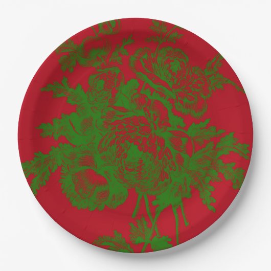 ROT PAPPTELLER (Vorderseite)