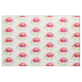 Rot, Passionsblume Stoff (Yard (91,4 cm))