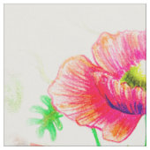 Rot, Passionsblume Stoff (Nahaufnahme)