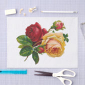 Rot, Pfirsich und Rosen Seidenpapier (Handwerk)