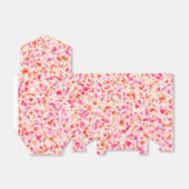 Rot Pink Orange Geschenkschachtel (Ungefaltet)