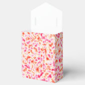 Rot Pink Orange Geschenkschachtel (Geöffnet)