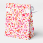 Rot Pink Orange Geschenkschachtel (Rückseite)