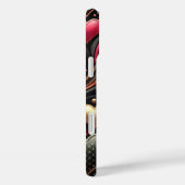 ROT PINK SCHWARZ GOLD VALENTINE HERZEN Case-Mate iPhone HÜLLE (Rückseite / Rechts)