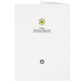 ROT PINK WEISSE, FARBHAFTE BLUME IN BLAU (Hinten)