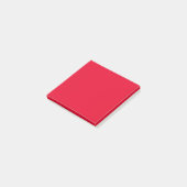 rot post-it klebezettel (angewinkelt)