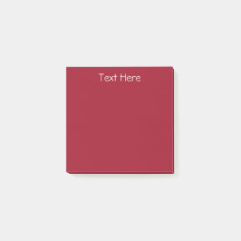 Rot Post-it Klebezettel