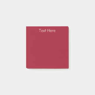 Rot Post-it Klebezettel