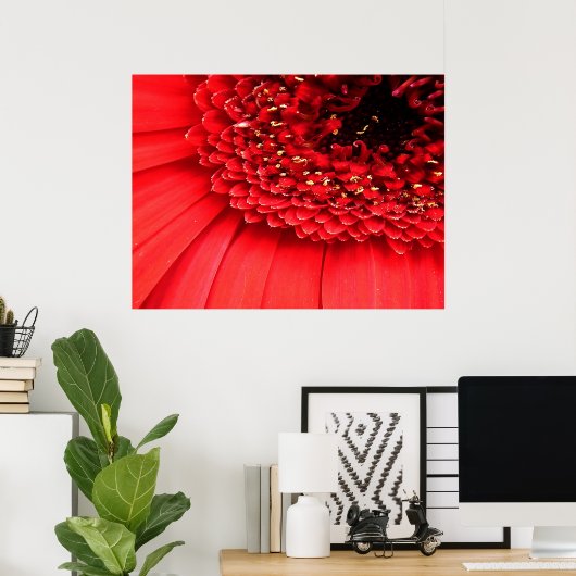 Rot Poster (Heimbüro)