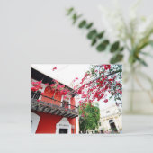 Rot Postkarte (Stehend Vorderseite)
