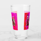 Rot-Rosa-Alpaca-Logo-Design, Glas (Links)