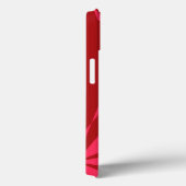 Rot, rosa, cool angesagte moderne Blume abstrakt Case-Mate iPhone Hülle (Rückseite / Rechts)