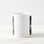 Rot-Rosa-Disy / Gänseblümchen Blume Kaffeetasse (Mittel)