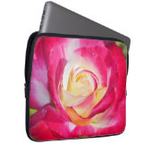 Rot-Rosa-Druck-Notebook-Hülle Laptopschutzhülle (Vorne Rechts)