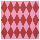 Rot Rosa Harlekin Karomuster Design  Stoff (Muster)