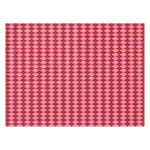 Rot-Rosa-Harlekin-Karuomuster Tischdecke (Vorderseite (Horizontal))