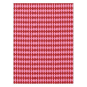 Rot-Rosa-Harlekin-Karuomuster Tischdecke (Vorderseite)