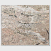 Rot-Rosa-Krustengesiebtes Sediment Geschenkpapier (Flach)