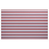 Rot, Rosa und Deep Sky Blue Lines Muster Stoff (Fat Quarter (45,7 x 55,9 cm))