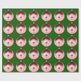 Rot-Rosa-Zierpapier Geschenkpapier