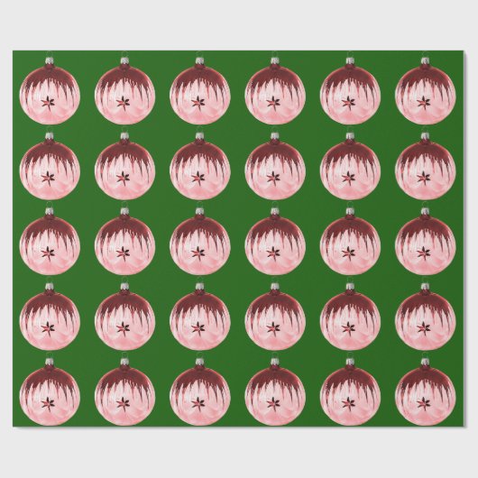 Rot-Rosa-Zierpapier Geschenkpapier (Flach)