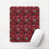 "Rot, Rot, Rose" Blumenmousepad Mousepad (Mit Mouse)