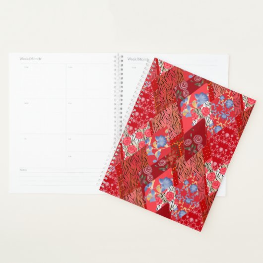 Rot, rustikal, Patchwork Planer (Anzeige)