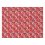 Rot, rustikal, Patchwork Tischdecke (Vorderseite (Horizontal))