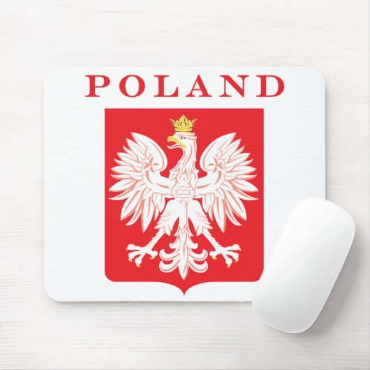Rot-Schild Polens Eagle Mousepad (Mit Mouse)