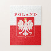 Rot-Schild Polens Eagle Puzzle (Vertikal)