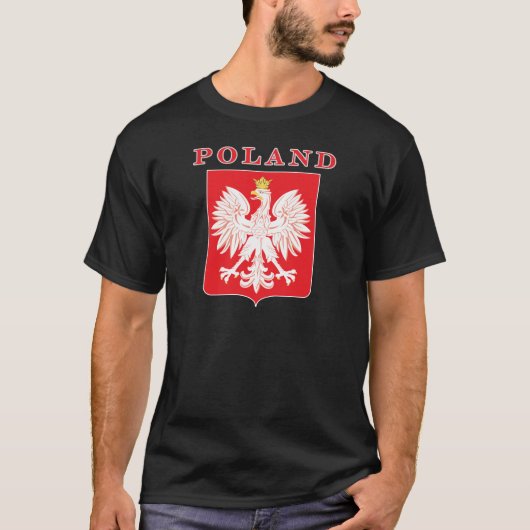 Rot-Schild Polens Eagle T-Shirt (Vorderseite)
