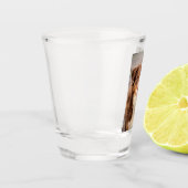 Rot Schnapsglas (Links)