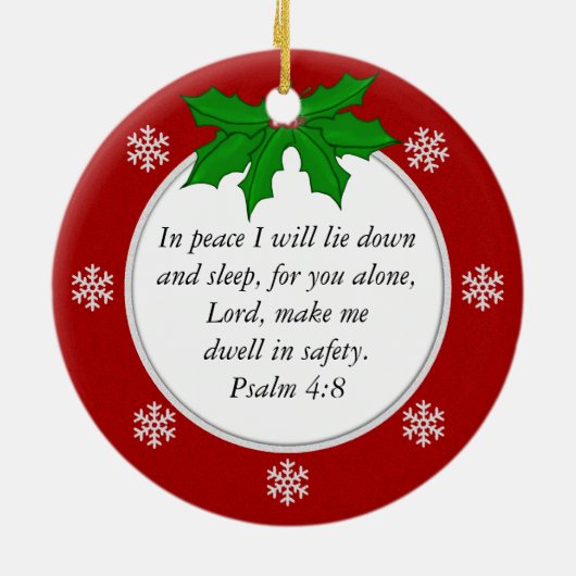 Rot: Schneeflocke-Denkmal: Bild-Verzierung Keramik Ornament (Hinten)