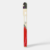 ROT, SCHÖNHEIT SCHÖNHEIT KOSTEN DESIGN MONOGRAM Case-Mate iPhone HÜLLE (Rückseite / Links)