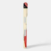 ROT, SCHÖNHEIT SCHÖNHEIT KOSTEN DESIGN MONOGRAM Case-Mate iPhone HÜLLE (Rückseite / Rechts)