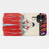 ROT, SCHÖNHEIT SCHÖNHEIT KOSTEN DESIGN MONOGRAM Case-Mate iPhone HÜLLE (Rückseite (Horizontal))