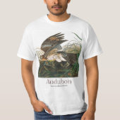 Rot-schulter Hawk von John James Audubon T-Shirt (Vorderseite)