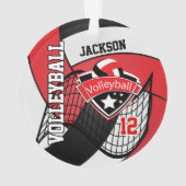 Rot, Schwarz, 🏐 blau, blau und weiß Ornament (Rückseite)